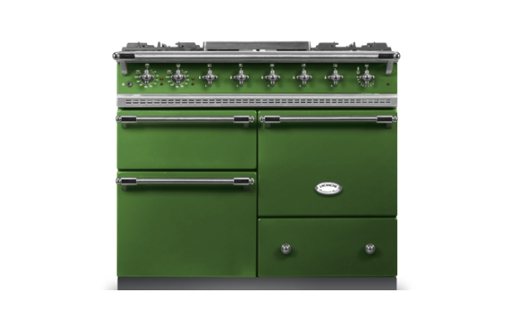 Lacanche Chagny Classic 100cm - Dark Green & Brushed Stainless Steel
