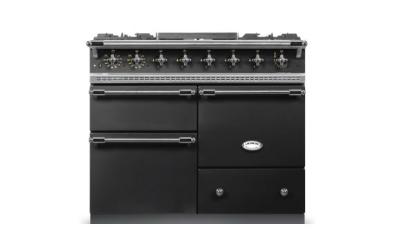 Lacanche Chagny Classic 100cm - Anthracite & Brushed Stainless Steel