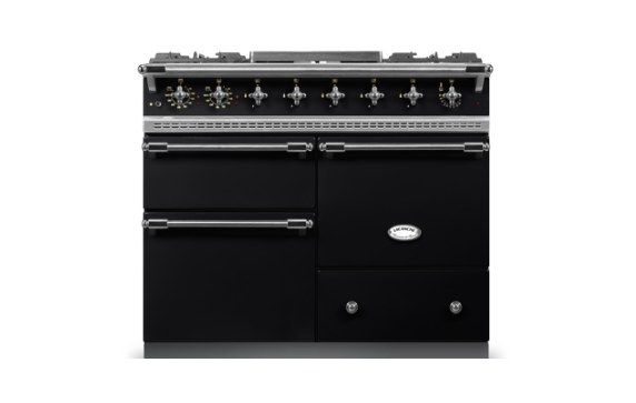 Lacanche Chagny Classic 100cm - Black & Brushed Stainless Steel