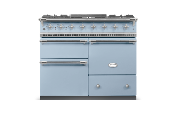 Lacanche Chagny Classic 100cm - Delft blue & Matt Chrome