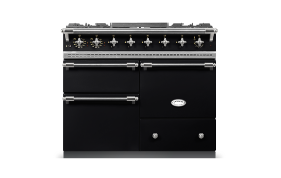 Lacanche Chagny Classic 100cm - Black & Matt Chrome