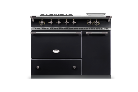 Lacanche Savigny Classic 100cm - Black Gloss & Nickel