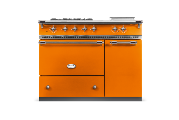 Lacanche Savigny Classic 100cm - Tangerine & Nickel