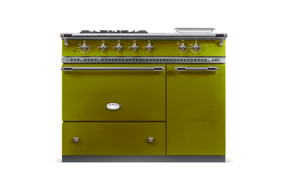 Lacanche Savigny Classic 100cm - Olive Green & Nickel