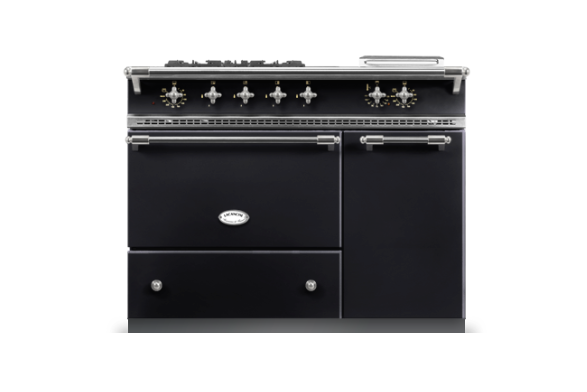 Lacanche Savigny Classic 100cm - Black Gloss & Matt Chrome