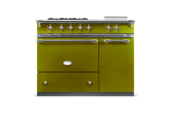 Lacanche Savigny Classic 100cm - Olive Green & Matt Chrome