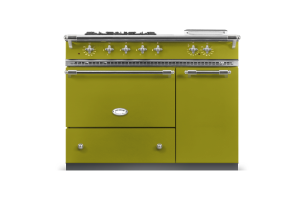 Lacanche Savigny Classic 100cm - Anise Green & Matt Chrome