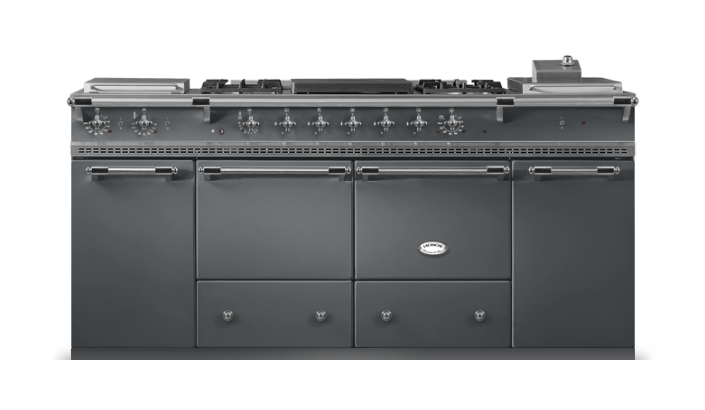 Lacanche Classic Cluny 1800 - Slate Grey & Brushed Stainless Steel