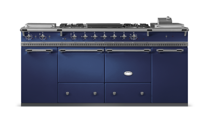 Lacanche Classic Cluny 1800 - French Blue & Brushed Stainless Steel