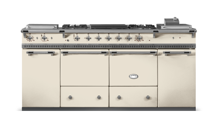 Lacanche Classic Cluny 1800 - Ivory & Brushed Stainless Steel