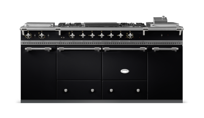 Lacanche Classic Cluny 1800 - Black & Matt Chrome