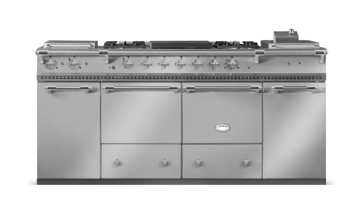 Lacanche Classic Cluny 1800 - Stainless Steel & Matt Chrome