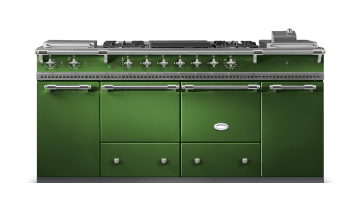 Lacanche Classic Cluny 1800 - Dark Green & Matt Chrome