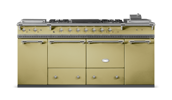Lacanche Classic Cluny 1800 - Sologne Green & Matt Chrome