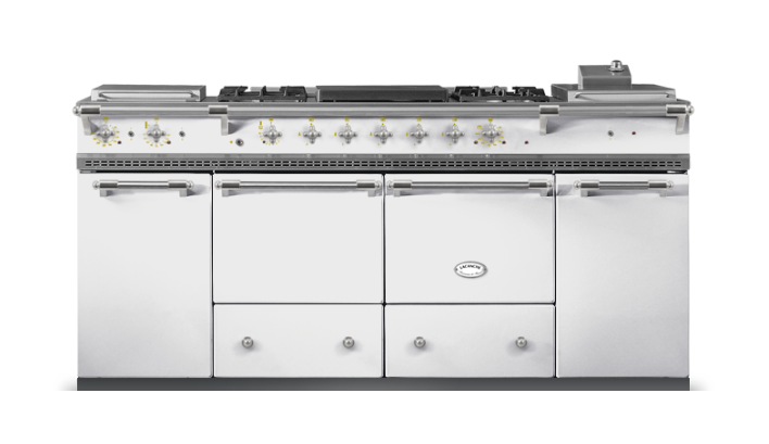 Lacanche Classic Cluny 1800 - White & Matt Chrome