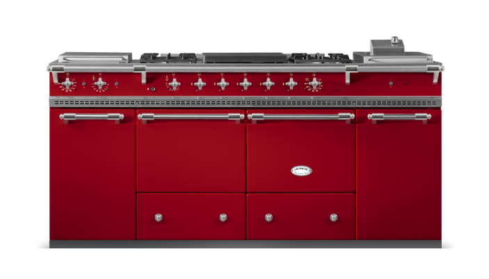 Lacanche Classic Cluny 1800 - Cherry Red & Chrome