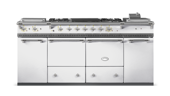 Lacanche Classic Cluny 1800 - White & Chrome