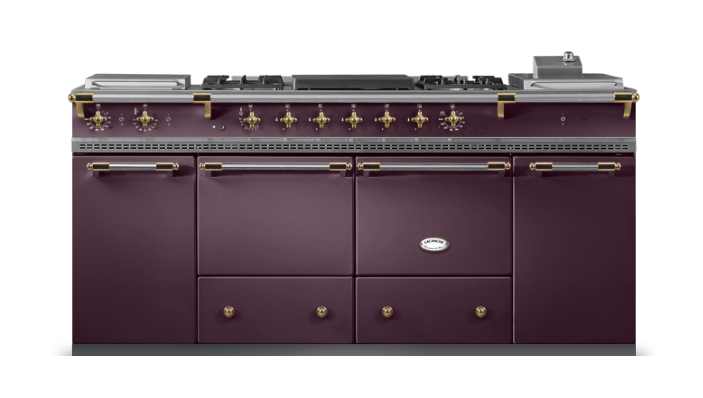 Lacanche Classic Cluny 1800 - Egglplant & Brass