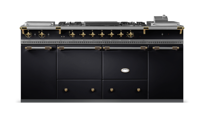 Lacanche Classic Cluny 1800 - Black Gloss & Brass