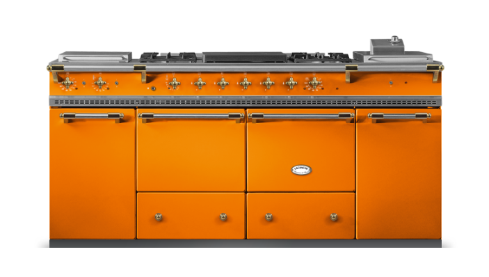 Lacanche Classic Cluny 1800 - Tangerine & Brass