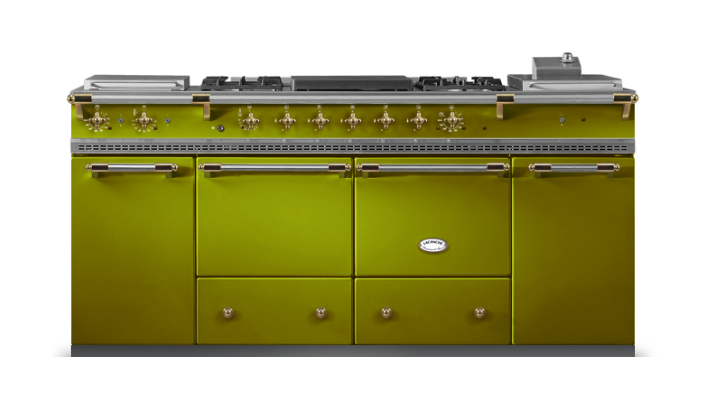 Lacanche Classic Cluny 1800 - Olive Green & Brass