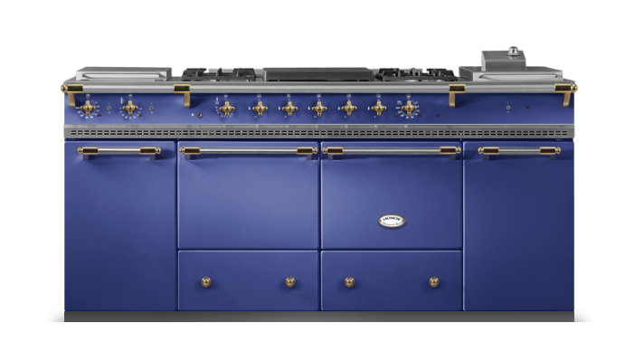 Lacanche Classic Cluny 1800 - Portuguese Blue & Brass