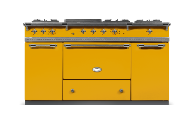 Lacanche Classic Citeaux 150cm - Provence Yellow & Brushed Stainless Steel
