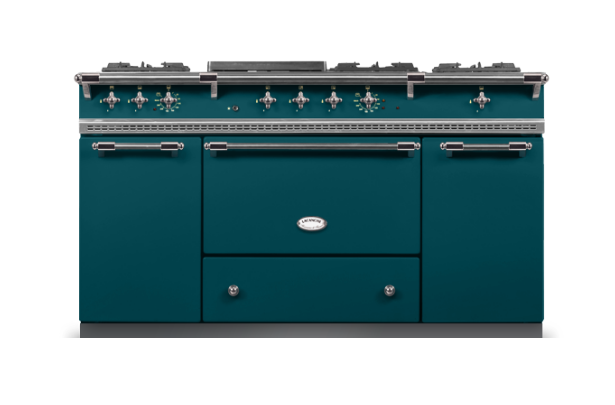 Lacanche Classic Citeaux 150cm - Teal Blue & Nickel