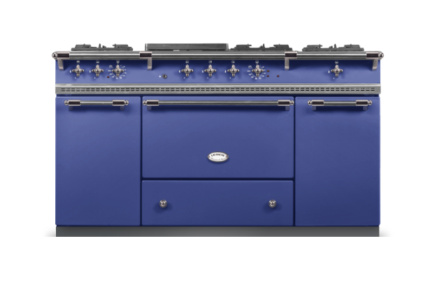 Lacanche Classic Citeaux 150cm - Portuguese Blue & Nickel