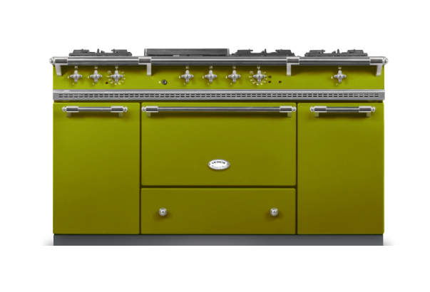 Lacanche Classic Citeaux 150cm - Olive Green & Matt Chrome