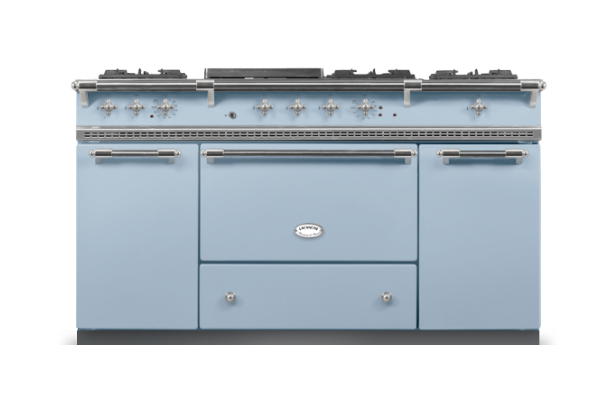 Lacanche Classic Citeaux 150cm - Delft Blue & Matt Chrome