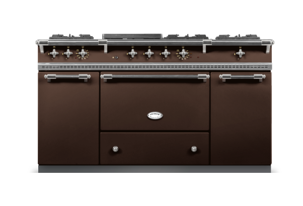 Lacanche Classic Citeaux 150cm - Chocolat & Matt Chrome