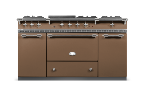Lacanche Classic Citeaux 150cm - Marron Glacé & Matt Chrome