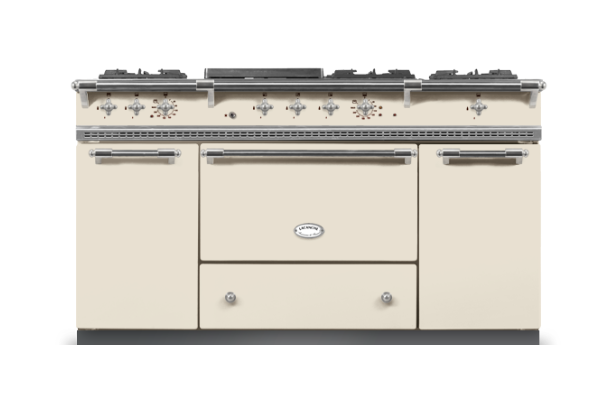 Lacanche Classic Citeaux 150cm - Ivory & Matt Chrome