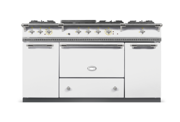 Lacanche Classic Citeaux 150cm - White & Matt Chrome