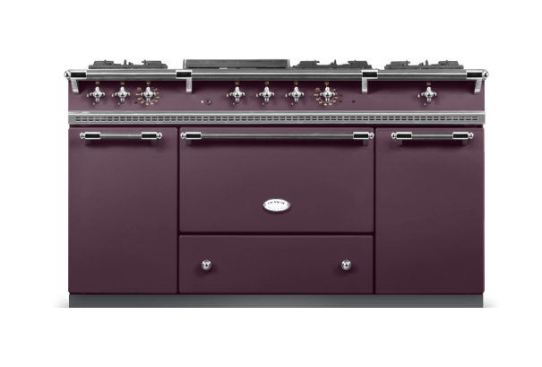 Lacanche Classic Citeaux 150cm - Egglplant & Chrome