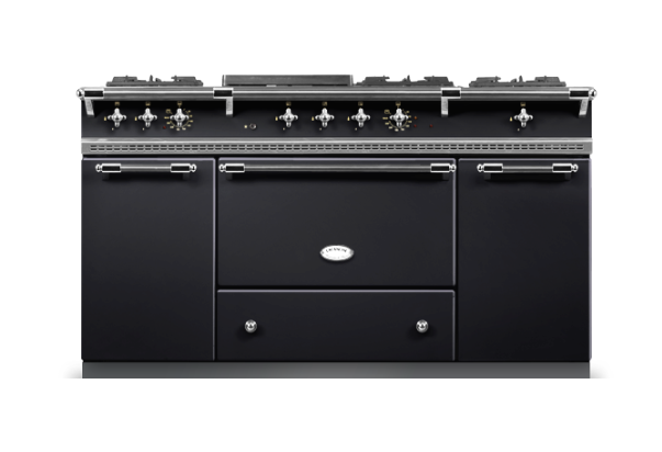 Lacanche Classic Citeaux 150cm - Black Gloss & Chrome
