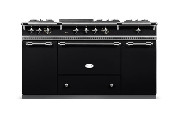 Lacanche Classic Citeaux 150cm - Black & Chrome