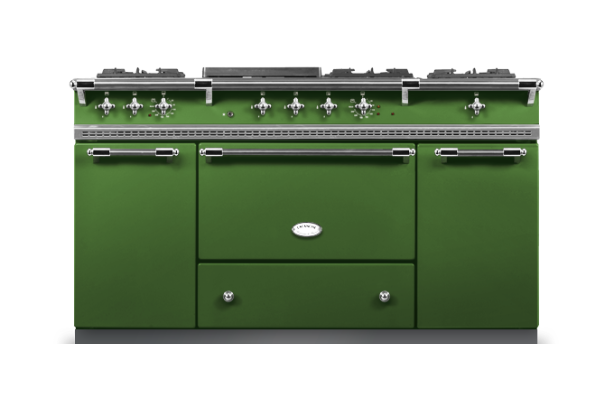 Lacanche Classic Citeaux 150cm - Dark Green & Chrome