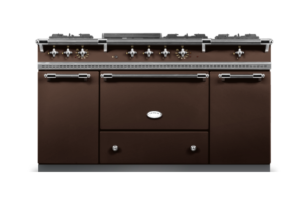 Lacanche Classic Citeaux 150cm - Chocolat & Chrome