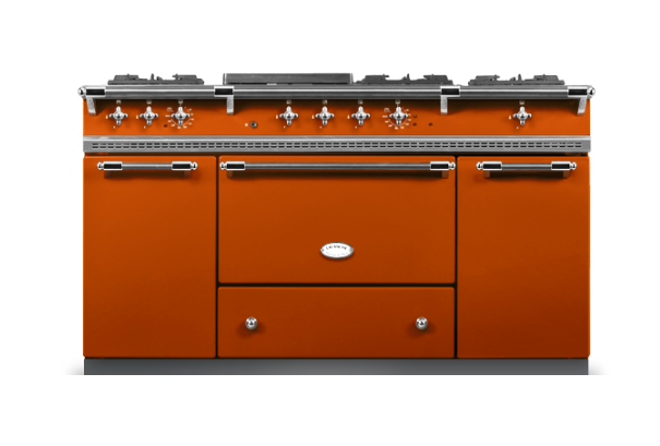 Lacanche Classic Citeaux 150cm - Terracotta & Chrome