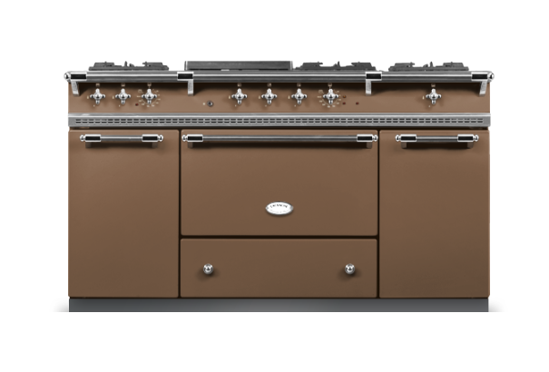Lacanche Classic Citeaux 150cm - Marron Glacé & Chrome