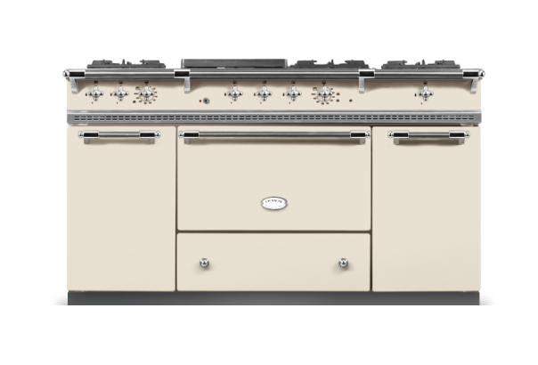 Lacanche Classic Citeaux 150cm - Ivory & Chrome