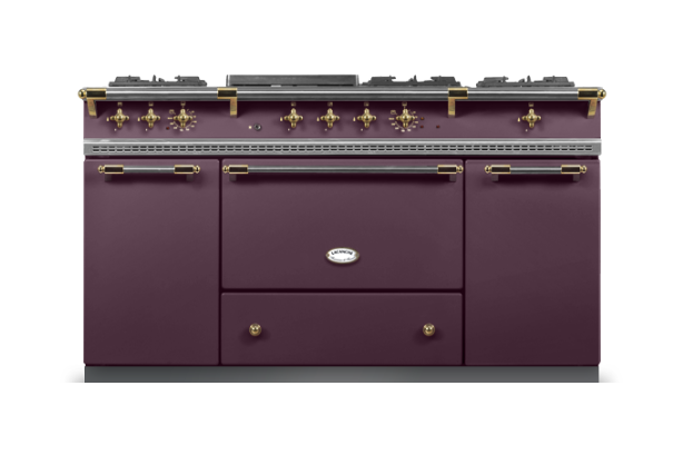 Lacanche Classic Citeaux 150cm - Egglplant & Brass