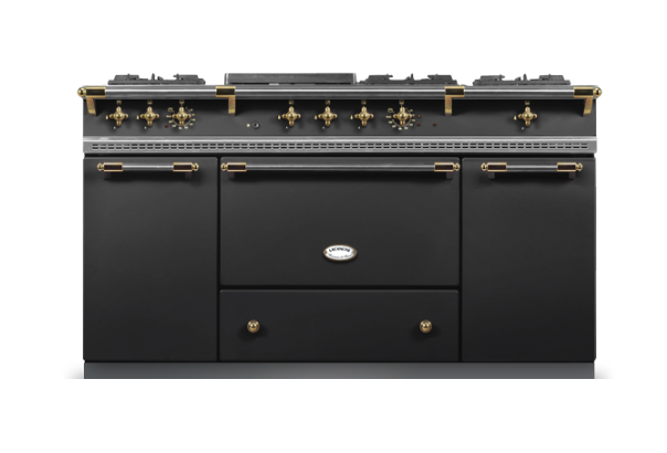 Lacanche Classic Citeaux 150cm - Anthracite & Brass