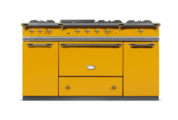 Lacanche Classic Citeaux 150cm - Provence Yellow & Brass