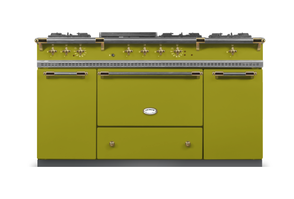 Lacanche Classic Citeaux 150cm - Anise Green & Brass