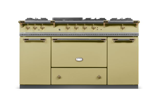 Lacanche Classic Citeaux 150cm - Sologne Green & Brass