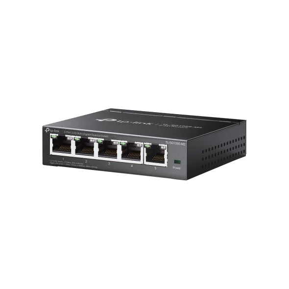 TP Link 5-Port 2.5G Multi-Gigabit Desktop Switch | TL-SG105S-M2