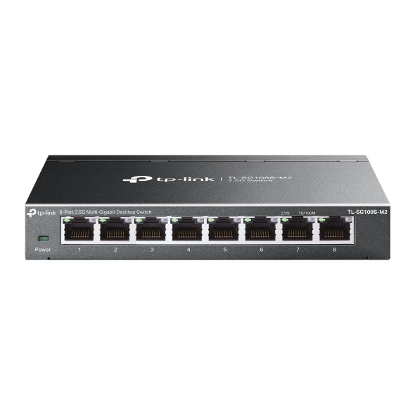 TP Link 8-Port 2.5G Multi-Gigabit Desktop Switch | TL-SG108S-M2